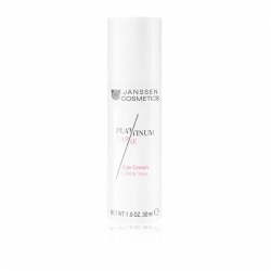 Janssen Platinum Care Eye Cream - Реструктурирующий крем для глаз с пептидами и коллоидной платиной 30 мл