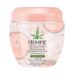 Hempz Pink Pomelo & Himalayan Sea Salt Herbal Body Salt Scrub - Скраб для тела Помело и Гималайская соль, 155 г