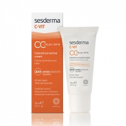 SesDerma C-VIT CC Cream SPF 15 - Крем-корректор SPF15 с витамином С 30 мл