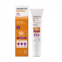 SesDerma Repaskin Lips SPF 50 - Средство солнцезащитное для губ СЗФ 50, 15 мл