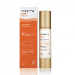 SesDerma C-Vit Radiance Glowing Fluid - Флюид для сияния кожи лица с витамином С, 50 мл
