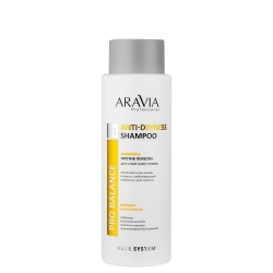 Aravia Professional Anti-Dryness Shampoo - Шампунь против перхоти для сухой кожи головы, 400 мл
