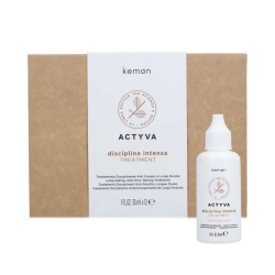 Kemon Actyva Disciplina Plus Prep Treatment Kemon - Средство для ухода за кудрявыми сухими волосами, 12*30мл