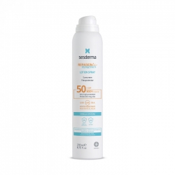 SesDerma Repaskin Aerosol Transparent SPF50 - Спрей солнцезащитный для детей SPF50 для тела, 200 мл