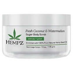Hempz Fresh Coconut Watermelon Sugar Body Scrub - Скраб для тела Кокос и Арбуз, 176 г