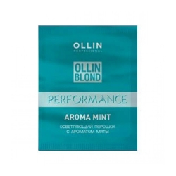 Ollin Professional Performance Blond Powder With Mint Aroma - Осветляющий порошок с ароматом мяты 30 г 