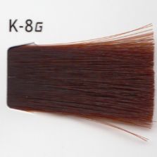 Lebel Cosmetics Materia g - Перманентная краска для седых волос, K-8 светлый блонд медный 80 гр