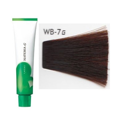 Lebel Cosmetics Materia g - Перманентная краска для седых волос, WB-7 блонд тёплый 120 гр