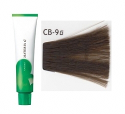 Lebel Cosmetics Materia g - Перманентная краска для седых волос, CB-9 очень светлый блонд холодный 120 гр