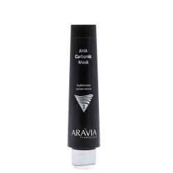 Aravia Professional AHA Carbonic Mask - Карбоновая пилинг-маска, 100мл