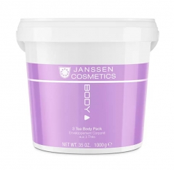 Janssen Cosmetics Body 3 Tea Body Pack - Обертывание для тела «3 чая» 1000мл