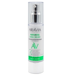 Aravia Laboratories Repairing Shea Cream - Крем восстанавливающий с маслом ши, 50мл