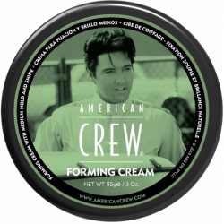 American Crew King Forming Cream - Универсальный Крем со средней фиксацией и средним уровнем блеска  для укладки для всех типов  волос, 85 г