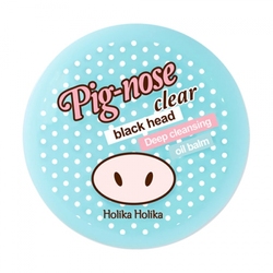 Holika Holika Pig-nose clear black head deep cleansing oil balm - Бальзам для очистки пор "Пиг-ноуз", 30 мл