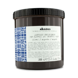 Davines Alchemic Conditioner for natural and coloured hair - Кондиционер для натуральных и окрашенных волос (серебряный), 1000 мл