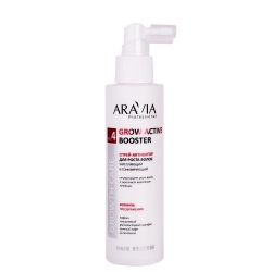 Aravia Professional Grow Active Booster - Спрей-активатор для роста волос укрепляющий и тонизирующий, 150 мл