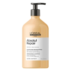 L'Oreal Professionnel Absolut Repair Gold Quinoa+Protein Shampoo РЕНО - Восстанавливающий шампунь для очень поврежденных волос, 750 мл