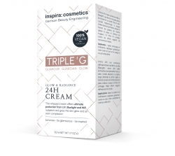 inspira:cosmetics Triple’G Glow & Radiance 24h Cream - Ревитализирующий 24-часовой крем для сияния кожи 50 мл
