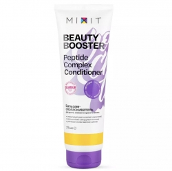 MIXIT Beauty Booster Peptide complex conditioner - Бальзам-ополаскиватель для роста, сияния и красоты волос, 275 мл