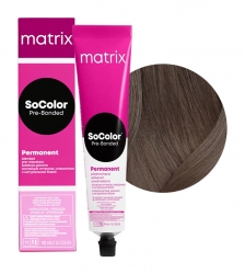 Matrix SoColor Pre-Bonded - Крем-краска перманентная Соколор Бьюти 5N светлый шатен 90 мл
