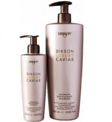 Dikson Luxury Caviar shampoo - Интенсивный ревитализирующий шампунь с Complexe Caviar, 300 мл