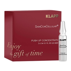 Klapp SkinConCellular Push Up Concentrate Ampoules - Ампульный концентрат "Пуш-Ап" в подарочной упаковке 2*2мл