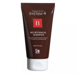 Sim Sensitive System 4 Bio Botanical Shampoo - Биоботанический шампунь против выпадения и для стимуляции волос, 75 мл