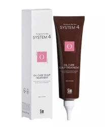 Sim Sensitive System 4 Oil Cure Scalp Treatment - Терапевтическая маска-пилинг "О" для глубокого очищения кожи головы, 150 мл