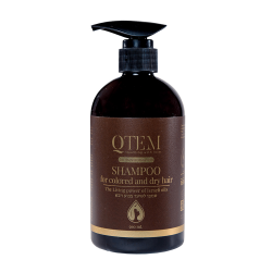 QTEM Shampoo for colored and dry hair - Шампунь для окрашенных и сухих волос 500 мл