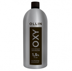 Ollin Oxy Oxidizing Emulsion - 1,5% 5vol. Окисляющая эмульсия, 1000 мл