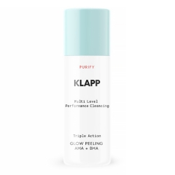 Klapp Multi Level Performance Glow Peeling Aha+Bha - Комплексный пилинг для сияния кожи 30 мл