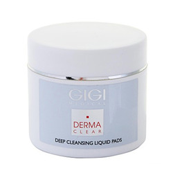 GIGI Cosmetic Labs Derma Clear Deep Cleansing Liquied Pad - Очищающие ватные диски 100
