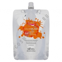Kaaral Colorsplash Vivids-Pastels 44 Orange Crush - Краситель для волос оранжевый 200 мл