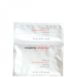 Janssen Cosmetics Inspira Absolue Detoxifying Gel Mask with Active Charcoal & Mint - Детоксицирующая моделирующая гидрогель-маска 50гр