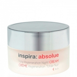 Janssen Cosmetics Inspira Absolue Total Regeneration Night Cream Rich - Обогащенный ночной регенерирующий лифтинг-крем 100мл