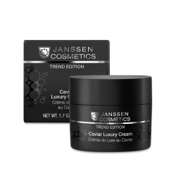 Janssen Trend Edition Caviar Luxury Cream - Роскошный обогащенный крем с экстрактом чёрной икры 50 мл