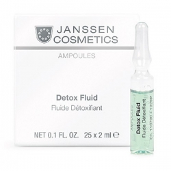 Janssen Cosmetics Ampoules Detox Fluid - Детокс-сыворотка в ампулах 2мл