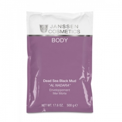 Janssen Cosmetics Body Dead Sea Black Mud "Al-Nadara"- Оригинальная Грязь Мёртвого Моря “Альнадара” 500гр