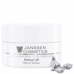 Janssen Demanding Skin Retinol Lift - Капсулы с ретинолом для разглаживания морщин 150капс