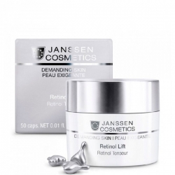 Janssen Demanding Skin Retinol Lift - Капсулы с ретинолом для разглаживания морщин 50капс