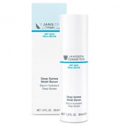 Janssen Dry Skin Deep Xpress Moist Serum - Сыворотка-бустер для мгновенного и глубокого увлажнения 30мл
