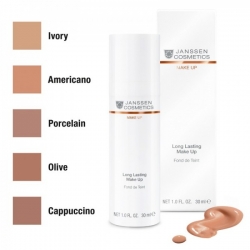 Janssen Secret Look!S Perfect Radiance Make-up - Стойкий тональный крем с UV-защитой SPF-15 для всех типов кожи (американо) 30мл