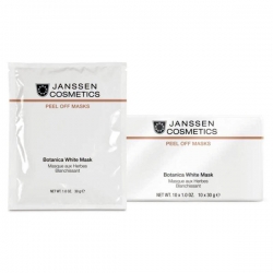 Janssen Peeling and Peel Off Masks Botanical White Mask - Осветляющая Моделирующая Маска, 30гр