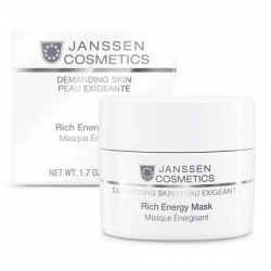 Janssen Demanding Skin Rich Energy Mask - Энергонасыщающая Регенерирующая Маска 50мл