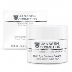 Janssen Demanding Skin Rich Eye Contour Cream - Питательный Крем для Кожи Вокруг Глаз 15мл