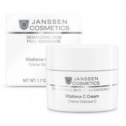Janssen Demanding Skin Vitaforce C Cream - Регенерирующий Крем с Витамином C, 50мл