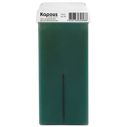 Kapous Depilations - Воск жирорастворимый Алоэ, с широким роликом, 100 мл