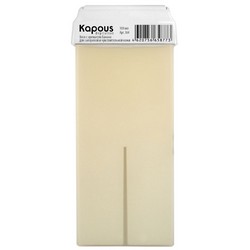 Kapous Depilations - Воск жирорастворимый Банан, с широким роликом, 100 мл