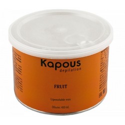 Kapous Depilations - Воск жирорастворимый Дыня, 400 мл