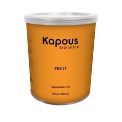 Kapous Depilations - Воск жирорастворимый Дыня, 800 мл